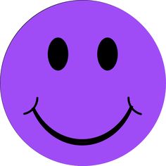 236x236 Illustration Of A Purple Smiley Face With A Transparent Background