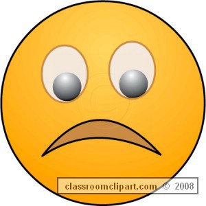 300x300 Sad Face Transparent Background