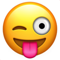 256x256 Png Smiley Face Tongue Out Transparent Smiley Face