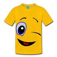 190x190 Winking Smiley Face T Shirt Spreadshirt