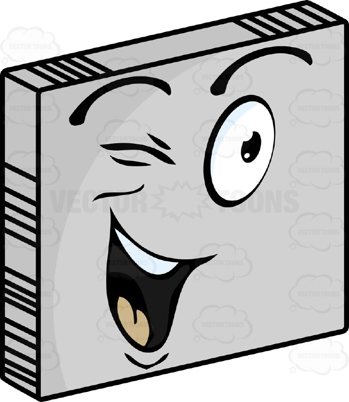 694x800 Winking, Smiling Happy Smiley Face Emoticon, Flirting On Grey