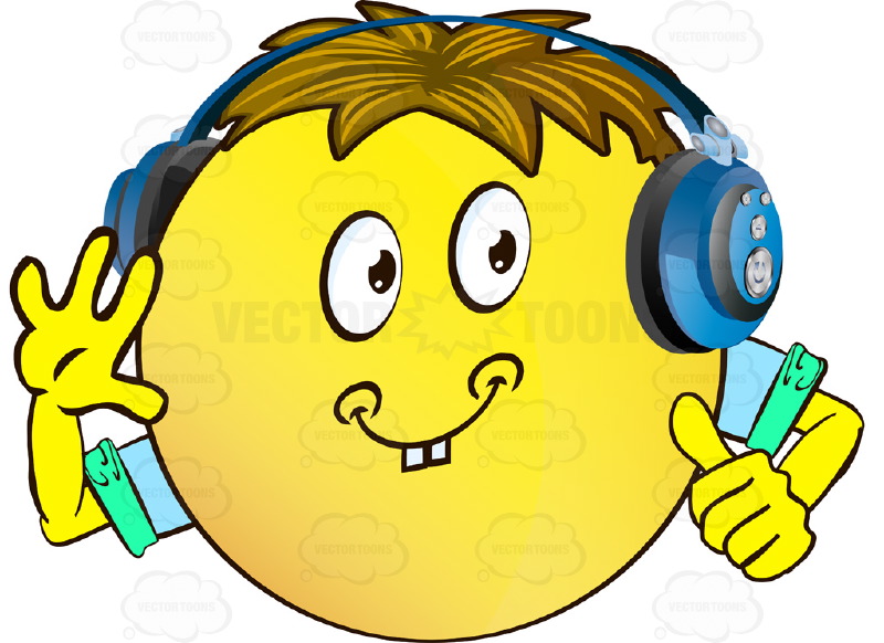 800x582 Missing Tooth Yellow Smiley Face Emoticon With Arms, Brown Hair