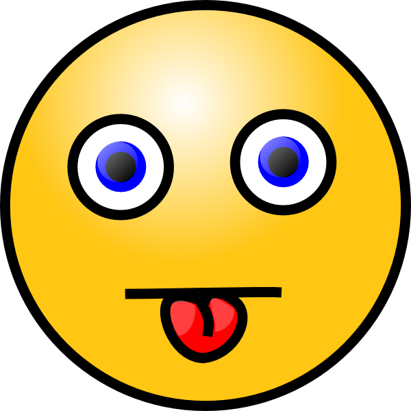 600x600 Smiley With Tongue Out Clip Art