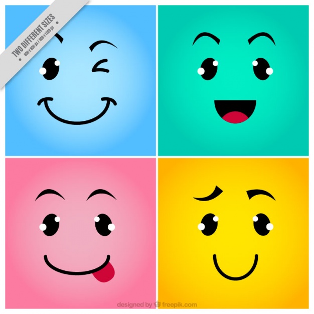 626x626 Emoticon Faces Background Vector Free Download