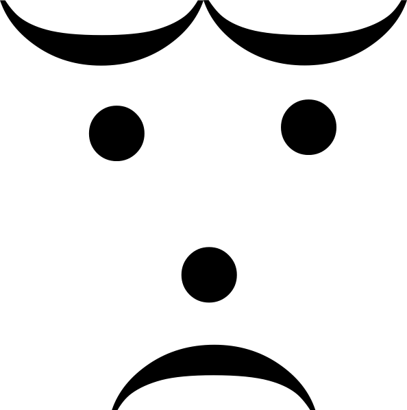 594x598 Text Smiley Sad Melancholy Clip Art