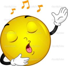 236x230 Singing Smiley Face Clip Art