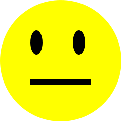 241x241 Straight Face Smiley Faces Clipart