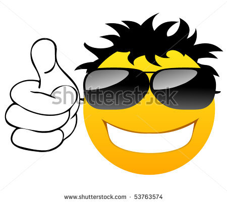 450x401 Smiley Face Clip Art Thumbs Up Clipart Panda