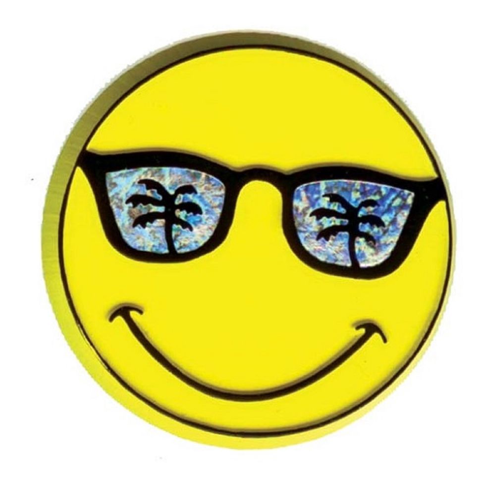 973x1000 Smiley Face With Sunglasses Fridge Magnet Ebay