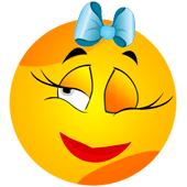 170x170 Wink Smiley Face, Emoticon Teach Feelings And Emotions To Kids