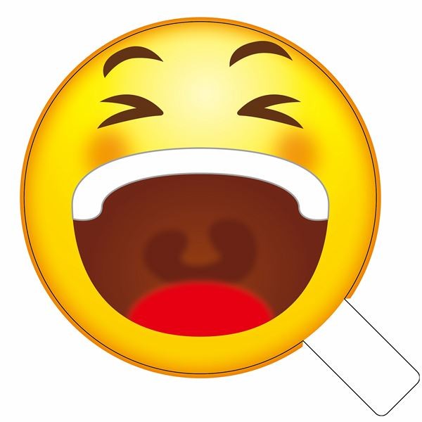 600x600 Laughing Emoji Photo Booth Prop