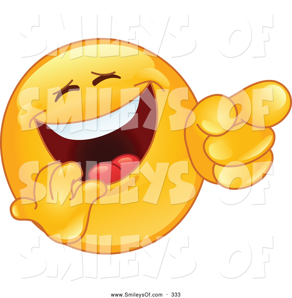 1024x1044 Vector Smiley Clipart Of Alaughing And Pointing Smiley Face By