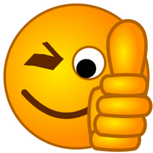 300x300 Smiley Face Thumbs Up