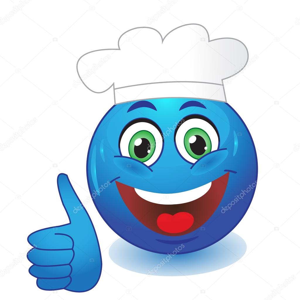 1024x1024 Blue Thumb Up Emoticon Stock Vector Natalipopova