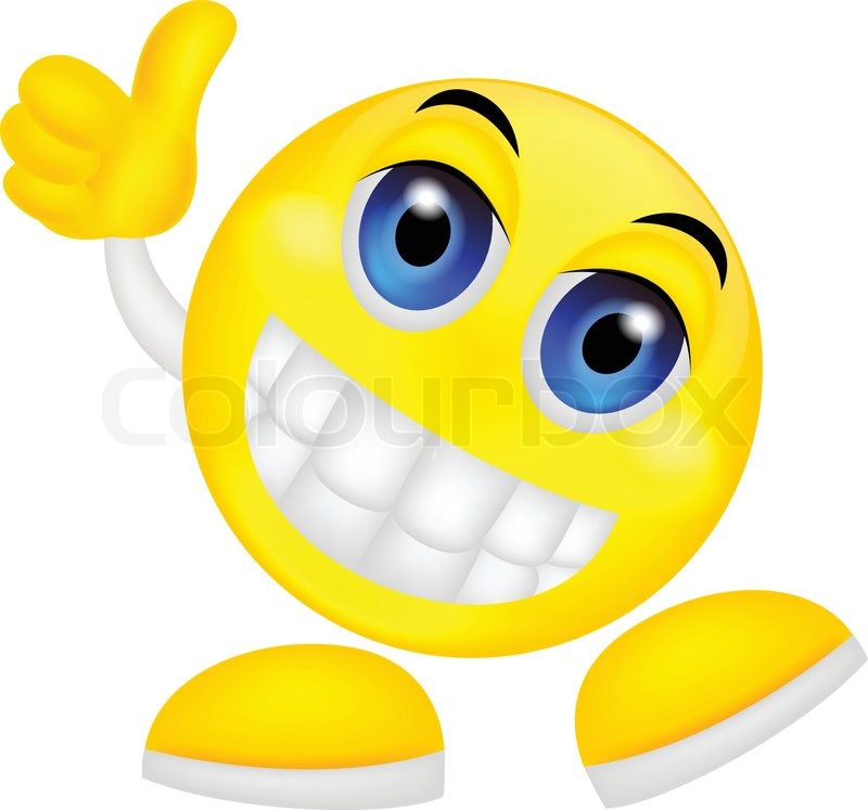 800x747 Chinese Emoticon With Thumb Up Stock Vector Colourbox