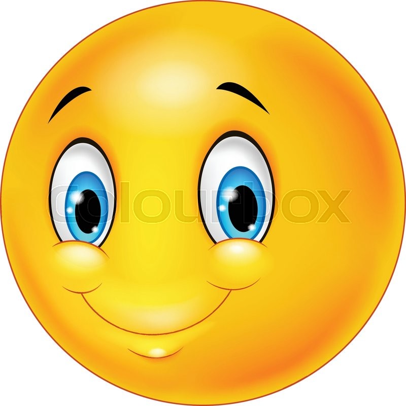 800x800 Illustration Of Cartoon Emoticon Smile On Transparent Background