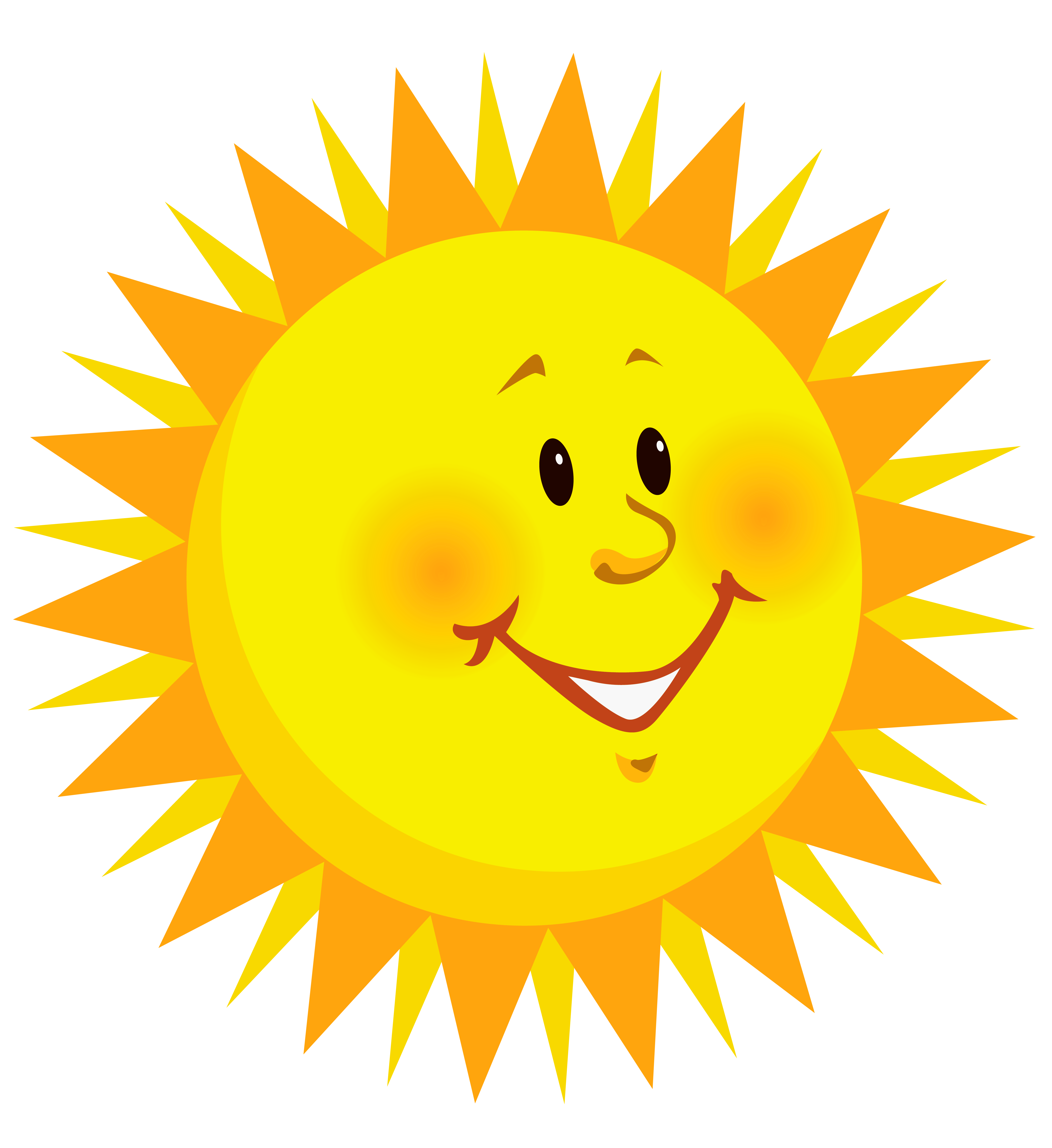 5132x5601 Sunshine Cliparts Transparent 265087