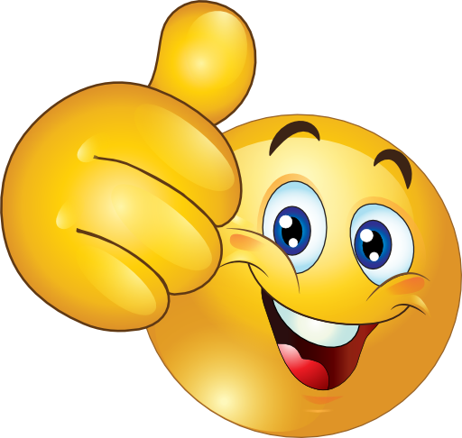 512x486 Smile Clipart Thumbs Up