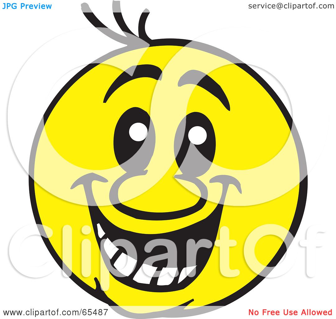 1080x1024 Royalty Free (Rf) Clipart Illustration Of A Big Friendly Yellow