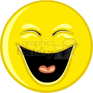 300x300 Royalty Free Smilie Face Laughing 166466 Vector Clip Art Image