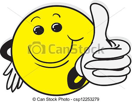 450x346 Smile Clipart Illustration