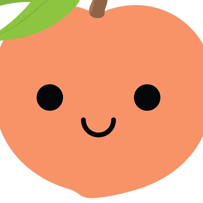 800x800 Peach Emoji Happy Smiling Face Spiral Notebooks By Teeandmee