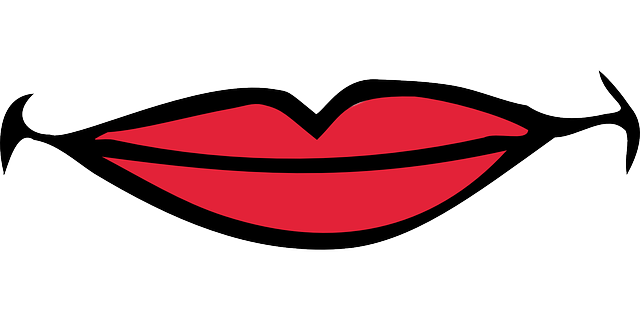 640x320 Red, Lips, Mouth, Smiling, Smile