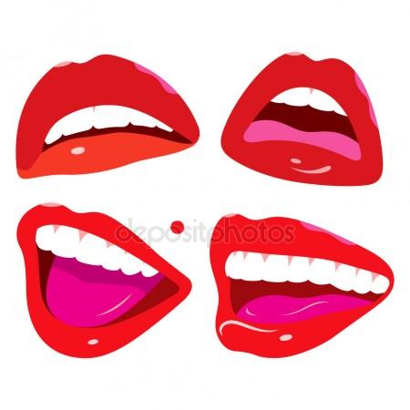 450x450 Beautiful Smiling Mouth Stock Vectors, Royalty Free Beautiful