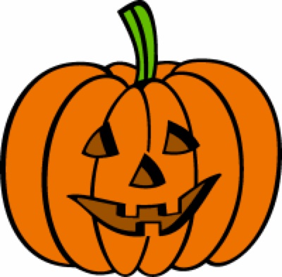 400x392 Pumpkin Clipart Smiley Face