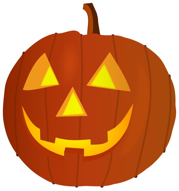 600x641 Smiling Pumpkin Clipart