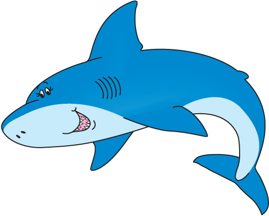 540x433 Shark Clipart Free