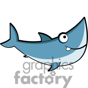 300x300 Smiling Shark Clipart Clipart Panda