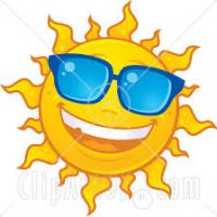 200x200 Smiling Sun Clipart