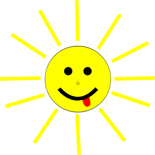 500x500 Sun Face Image Public Domain Vectors