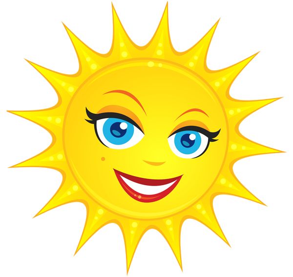 600x567 Smileys Clipart Sun