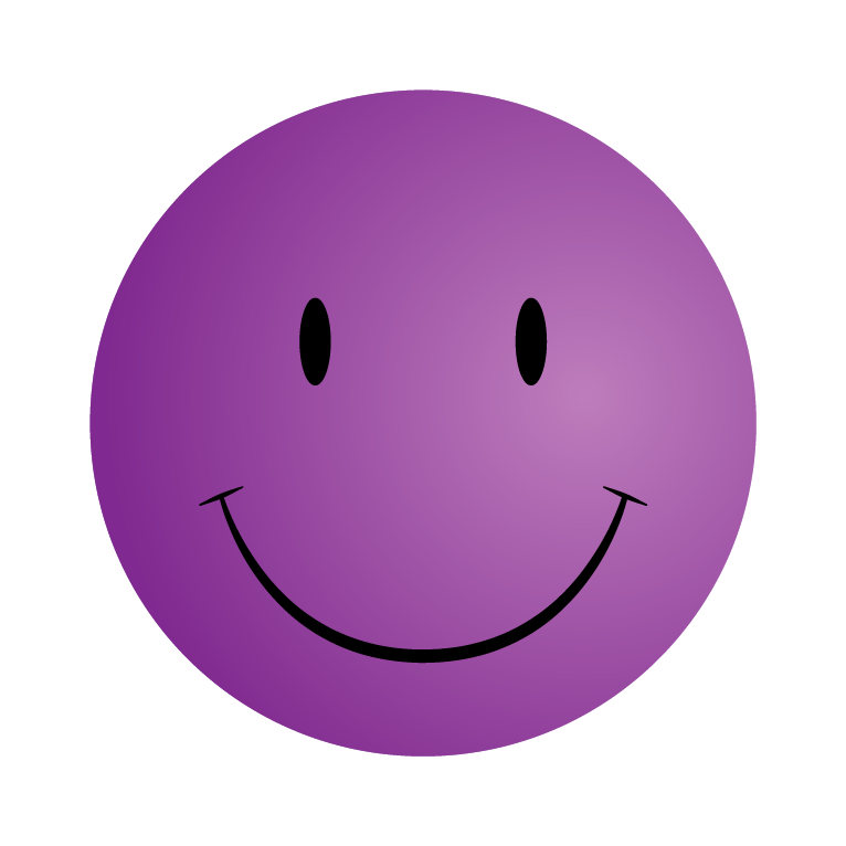 766x766 Purple Clipart Smiley Face