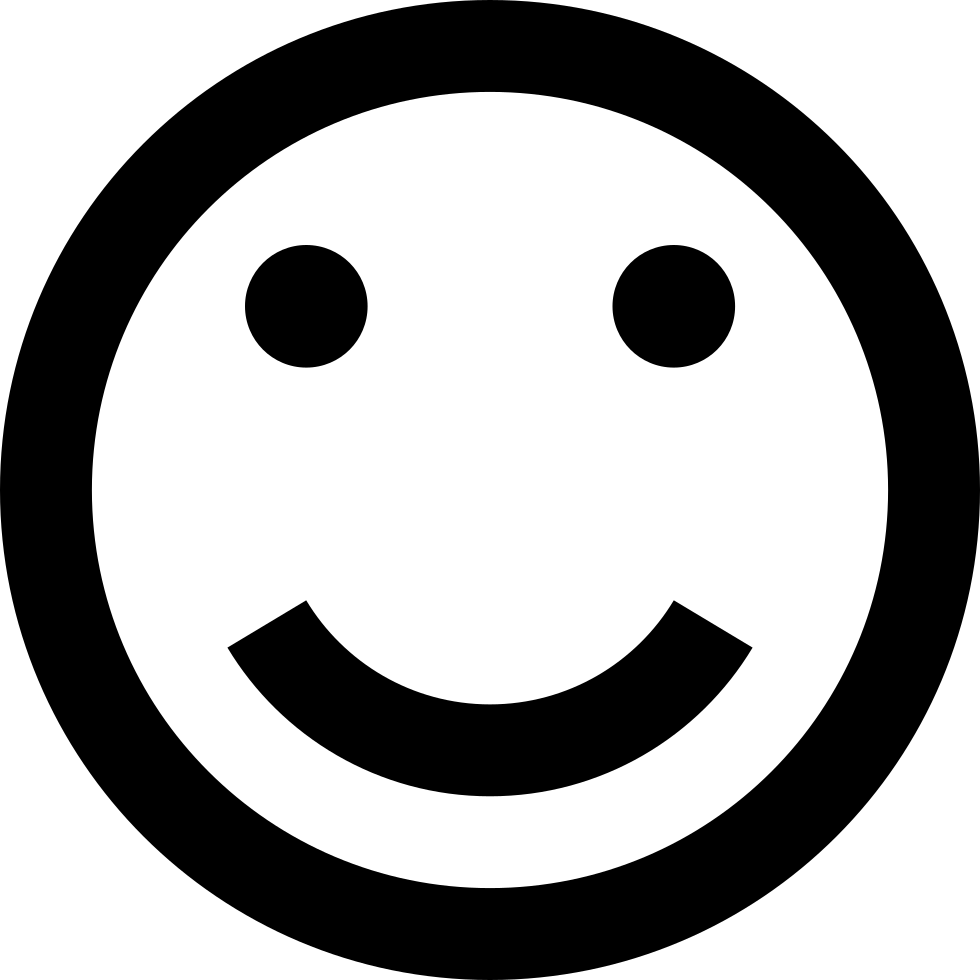 980x980 Smile Emoticon Smiley Face Svg Png Icon Free Download ( 1506