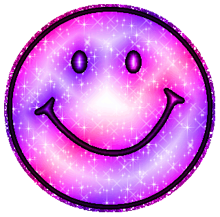 320x316 Pink Smiley Faces Pink Purple Glitter Smiley Face Myspace