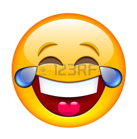 445x450 Emoticon Laughing With Closed Eyes Royalty Free Cliparts, Vectors