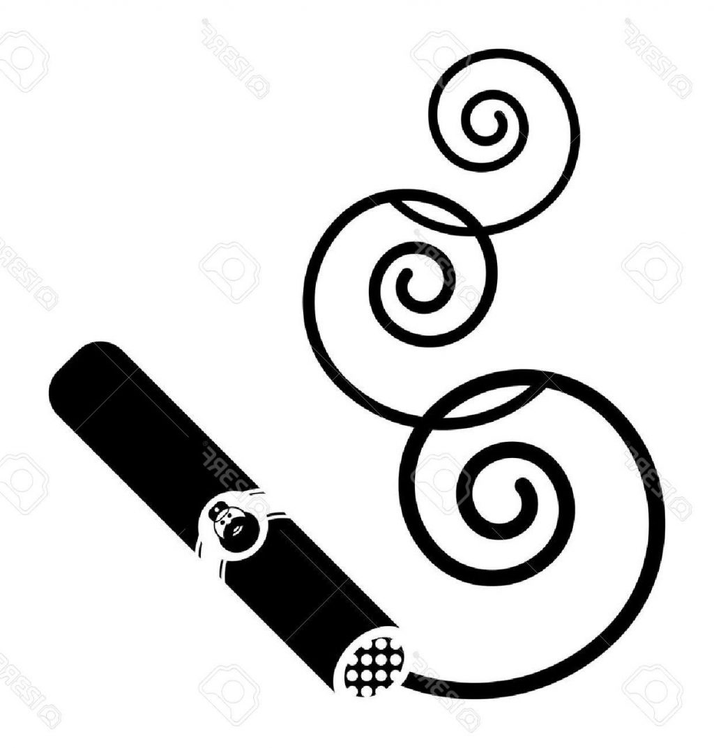 1024x1073 Best Cigar Smoke Clipart Image
