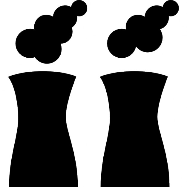 626x626 Factory Towers Spreading Smoke Icons Free Download