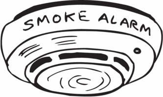 333x200 Smoke Detector Clipart Clipart Panda