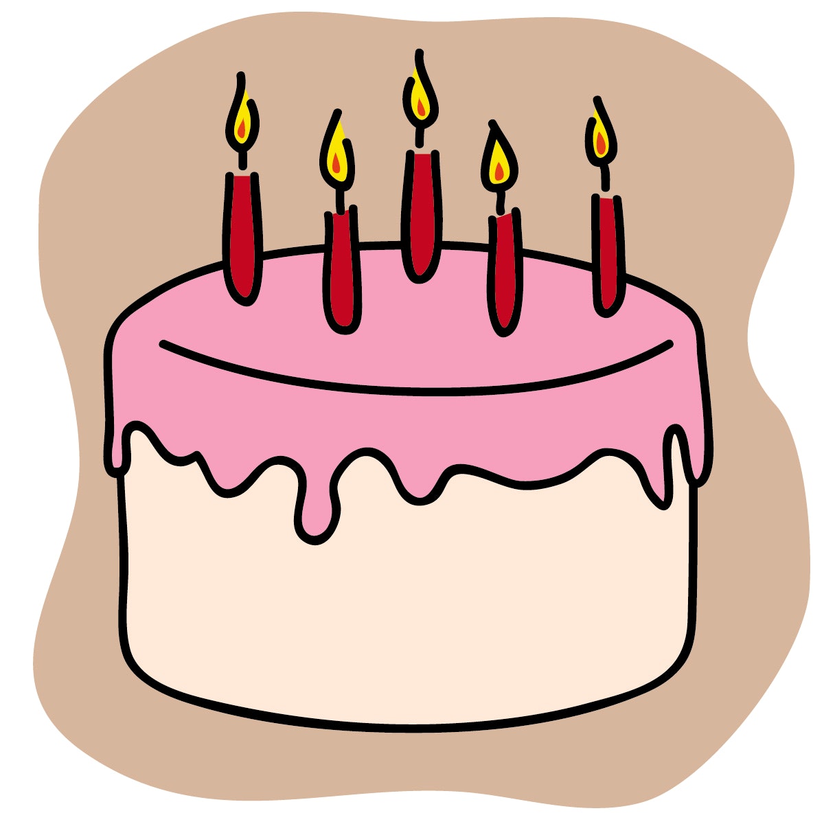 1200x1200 Charming Inspiration Birthday Cake Clip Art And Adorable Happy