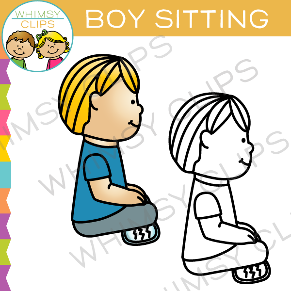 600x600 Sitting Clip Art , Images Amp Illustrations Whimsy Clips