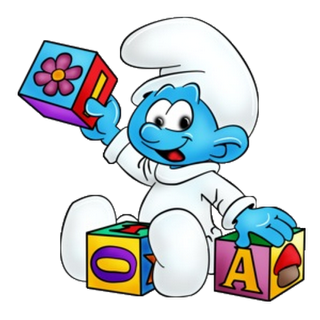 320x320 Evil Smurf Clipart
