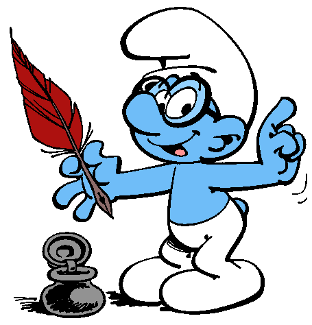 455x474 The Smurfsles Schtroumpfs Clip Art Images