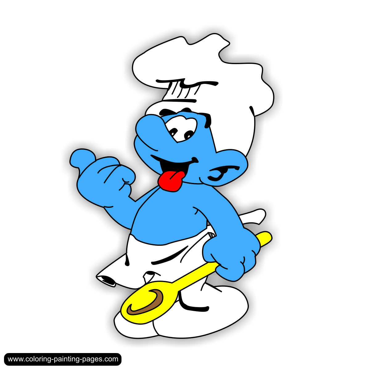 1200x1200 Baker Smurf Clipart Panda
