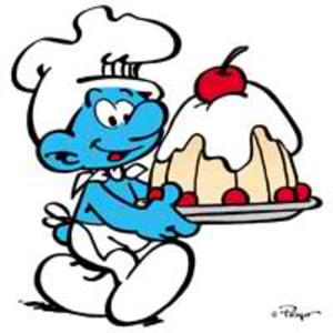 300x300 Baker Smurf Free Images