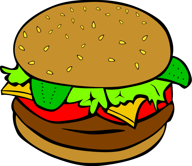 800x695 Hamburger Snack Clipart, Explore Pictures