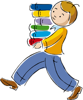 292x350 Student Helper Clipart